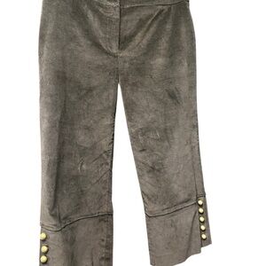 Kenar Black Velvet Pants